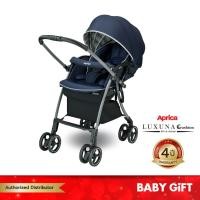 ราคา Aprica รถเข็นเด็กสำหรับเด็กแรกเกิด – 3 ปี รุ่น Luxuna Cushion (1732046529)