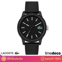 ราคา Lacoste 12.12 LC2010986 นาฬิกาผู้ชายผู้หญิง สีดำ (5421396997)