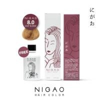 ราคา NIGAO Hair Color 8.0 (บลอนด์อ่อน) (3269226585)