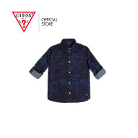 ราคา GUESS KIDS เสื้อเชิ้ตแขนยาว เด็กผู้ชาย รุ่น L0YH05D1SR0 เดนิม เสื้อผ้าเด็ก เสื้อผ้าเด็กผู้ชาย (4784597470)