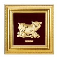 ราคา PRIMA แผ่นภาพทองคำหมูทอง 704S0503-01 (2712366259)