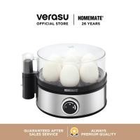 ราคา HOMEMATE เครื่องต้มไขไฟฟ้า 7 ฟอง รุ่น HOM-216011 VERASU วีรสุ หม้อนึ่งไข่ หม้อต้มไข่ (7948743345)