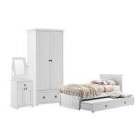 ราคา Koncept Furniture ชุดห้องนอน Melona ขนาด 3.5 ฟุต (5636599043)