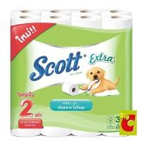 ราคา สก็อตต์ กระดาษชำระ ความยาวเป็น2 เท่า 32 ม้วน (1211557616)