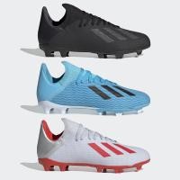 ราคา Adidas รองเท้าฟุตบอลเด็ก / สตั๊ดเด็ก Kids X 19.3 FG 3สี (6720543610)