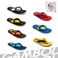 ราคา GAMBOL แกมโบล รองเท้าแตะลำลองชาย GM11283 สีดำ, ดำเหลือง, น้ำตาล, กรม, แดง, น้ำเงิน, เหลือง Size 40-44 (1331810337)