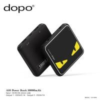 ราคา Power Bank 10000 mAh dopo รุ่น A10 mini Eyes (Black) รับประกัน 1 ปี (แบตเตอรี่สำรอง พาวเวอร์แบงค์ Power Bank) (2729306465)