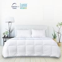 ราคา Lunio ผ้านวม ผ้าห่ม ผ้านวมขนห่านเทียม ผ้าห่มขนห่านเทียม นุ่มสบาย ไม่ระคายเคืองผิว ระบายอากาศดี รุ่น Cloud Classic Series (3292482940)