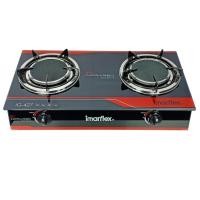 ราคา [ใช้โค้ดส่งฟรีๆค่าส่ง] IMARFLEX เตาแก๊สหัวคู่ หัวเตาอินฟาเรด หัวคู่ รุ่น IG-427 (1560883224)
