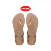 ราคา [กรอกโค้ด PAYHAVA ลดเพิ่ม 10%] HAVAIANAS SANDALIAS รองเท้าแตะผู้หญิง LUNA FEMALE สีทอง (4431674232)