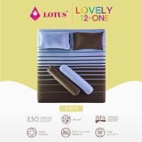 ราคา Lotus รวมชุดผ้าปู รุ่น Lovely 12 in 1 แค่พลิกเปลี่ยนด้าน ส่งฟรี (1876891151)