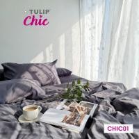 ราคา TULIP ชุดเครื่องนอน ผ้าปูที่นอน ผ้าห่มนวม รุ่นTULIP CHIC สีพื้น CHIC01 สัมผัสนุ่มสบายสไตล์มินิมอล (9148965362)
