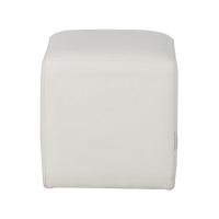 ราคา SB DESIGN SQUARE SB FURNITURE หมอนอิงและสตูล สตูล Rina ขนาด 39x39x40 ซม. - สีขาว (6764043869)