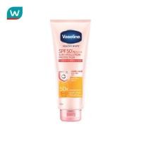 ราคา Vaseline วาสลีน เฮลธี้ ไวท์ ซัน+โพลูชั่น โพรเทคชั่น เซรั่ม เอสพีเอฟ50+พีเอ++++ 320 มล. (1120227103)
