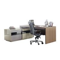 ราคา SB DESIGN SQUARE SB FURNITURE เฟอร์นิเจอร์สำนักงาน Adrian โต๊ะทำงาน สีเทา (6963805369)