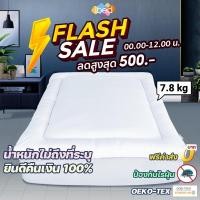 ราคา [Flash Sale][ลดสูงสุด 500][ช้อปเพิ่มคุ้มกว่า] ibed Topper รุ่นนุ่มแน่นและรุ่นExtra (ลายเรียบ) (4640177803)