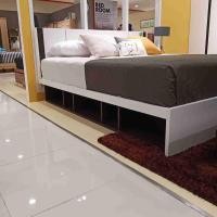 ราคา KONCEPT FURNITURE ชุดห้องนอน Patinal เตียง ขนาด 5 ฟุต (158x208x90 ซม.) - สีเข้มลายไม้ธรรมชาติ (7736598225)