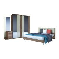 ราคา SB FURNITURE ชุดห้องนอน 6 ฟุต รุ่น TAZZINA