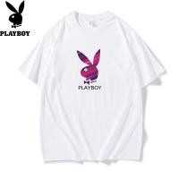 ราคา Playboy เสื้อยืด แขนสั้น ทรงหลวม สําหรับผู้ชาย (3585983176)