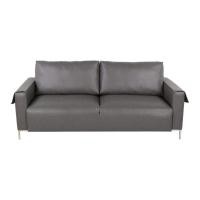 ราคา SB DESIGN SQUARE SB FURNITURE โซฟาหนังสังเคราะห์ โซฟา 3 ที่นั่ง Nomac ขนาด 203x93x85 ซม. - สีเทา (6162744339)