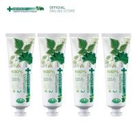 ราคา [แพ็ค 4ชิ้น] Dentiste' 100% Natural Toothpaste Tube 100 G เดนทิสเต้ ยาสีฟัน สูตร เนเชอรัล 100% อ่อนโยน ปราศจากสารเคมี (8372037686)