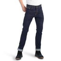 ราคา DAVIE JONES กางเกงยีนส์ริมแดง ผู้ชาย ทรงสลิม สีกรม Selvedge Slim Fit Jeans in navy SL0001DN (5719885311)