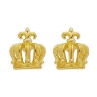 ราคา PRIMA ต่างหูทองคำ 99.9% รูป มงกุฏ 111E1474-18 (5235539159)