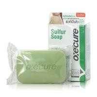 ราคา Oxe Cure Sulfur Soap 100g สบู่ซัลเฟอร์ 2.5% เพื่อผู้มีปัญหาสิว ลดความมัน ลดการสะสมแบคทีเรีย ใช้ได้ทั้งผิวหน้าและผิวกาย. (5745482623)
