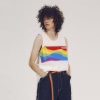 ราคา Levi's® เสื้อกล้าม Pride Relaxed Graphic Tank - White (9771101660)