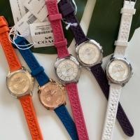 ราคา ☀️แท้ % Coach Boyfriend Watch สายซิลิโคนลาย c รุ่นสุดฮิต (832555150)