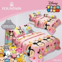 ราคา FOUNTAIN ชุดผ้าปูที่นอน ซูมซูม Tsum Tsum FTC012 #ฟาวเท่น ชุดเครื่องนอน ผ้าปูเตียง ผ้านวม ผ้าห่ม ดิสนีย์ Disney (1174709512)