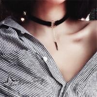 ราคา สร้อยคอโชคเกอร์แบบโซ่ยาวห้อยจี้รูปวงกลม (2262007036)