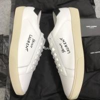 ราคา อ่านรายละเอียดก่อน>>กดสั่งนะคะ แจ้งไซส์ทางแชท YSL Saint laurent leather sneakers รุ่นหนัง ของแท้ ส่งฟรี EMS ทั้งร้าน (1215835500)