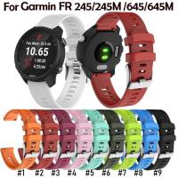 ราคา สายนาฬิกาข้อมือ สำหรับ Garmin Forerunner 245 / 245M / 645 Music / FR245 / FR245M / Samsung Galaxy Active 2 / Active / Garmin forerunner 645 / 645Music / Garmin Vivoactive 3 / Vivoactive3 music (253660