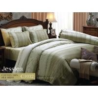 ราคา [ของแท้%] C1032 : Jessica Cotton 100% Silk Shine เครื่องนอนเจสซิก้า คอตตอน 100% ซิลค์ชายน์ (ผ้าปู 5 ฟุต , 6 ฟุต ผ้านวม) (1896266602)