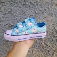 ราคา CONVERSE รองเท้าเด็กตัวอักษรโดราเอมอน Dora Emon Size 26 35 (3018196718)