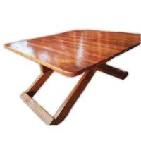 ราคา Sukthong@เเพร่ โต๊ะญี่ปุ่นไม้สักพับได้ 70×70 cm.สูง 30 ซม (1866508478)