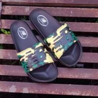 ราคา New balance camo รองเท้าแตะลําลองสีดําสําหรับผู้ชาย (3062015173)