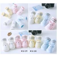 ราคา ถุงมือ ถุงเท้าเด็กอ่อน ถุงเท้าเด็กแรกเกิด 0-6 เดือน ถูกที่สุด คู่ล่ะ สินค้าพร้อมส่ง (3487793040)