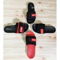 ราคา รองเท้าแตะสวมสไตล์ซูพรีมซุปเปอร์​Supreme​ Super Sizeผู้หญิงผู้ชาย(36-45) (3885997226)