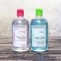 ราคา ของแท้ 100% Bioderma Sensibio H2O เช็ดเครื่องสำอาง สำหรับผิวแพ้ง่าย สำหรับผิวผสม-ผิวมัน-ผิวแห้ง Pink 500 ml Green500ml (4185289318)