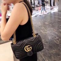 ราคา Gucci GG Marmont กระเป๋าสะพายข้าง (7012299664)