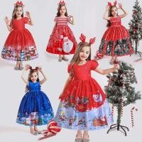 ราคา พร้อมส่ง ชุดคริสมาสทรงยาว พิมพ์ลายน่ารัก งานสวยเกรดพรีเมี่ยม ชุดคริสมาสต์ ชุดคริสต์มาสเด็ก (6303183403)