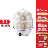 ราคา ของแท้ประกันศูนย์ ส่งฟรี Gaabor เครื่องนึ่งไข่ 14 ใบ รุ่น GE M03A ขนาดใหญ่สองชั้น ประหยัดไฟ ถูก สุกเร็วภายใน 2 3 นาที (11361099030)