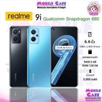 ราคา ใหม่ล่าสุด realme 9i 6 128GB Snapdragon 680 2 4GHz Octa Core จอใหญ่6 6 แบตอึด 5 000mAh กล้อง50MP ผ่อน0 MobileCafe (14839862325)