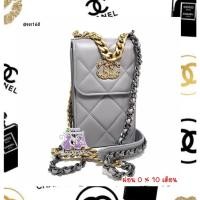ราคา New Chanel 19 phone holder Holo 316 fullset copy rec ของแท้ (13332185036)