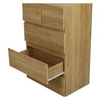ราคา พร้อมส่ง ตู้ลิ้นชัก 5 ลิ้นชัก FURDINI BASIO สี NT OAK วัสดุทำมาจากไม้ Particle Board อย่างดีเศษไม้อัดด้วยความดันสูงปิด (6451436607)