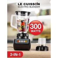 ราคา LE CUISSON เครื่องปั่นอเนกประสงค์ เครื่องปั่นน้ำผักผลไม้ 2 in 1 พร้อมโถปั่นพริก 300W 1 5L Electric Blender (2350981409)