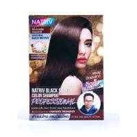 ราคา นาทรีฟ แบล็ค ชายน์ คัลเลอร์ แชมพูปิดผมขาวสีน้ำตาลธรรมชาติ จำนวน 1 ซอง Natriv Black Shine Color Shampoo (11915383948)
