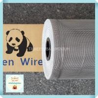 ราคา มุ้งลวดอลูมิเนียม PANDA แบ่งขาย ราคาต่อ1เมตร ความกว้าง 30 36 นิ้ว มุ้งลวดประตู มุ้งลวดหน้าต่าง มุ้งลวดกันยุง (2790961275)